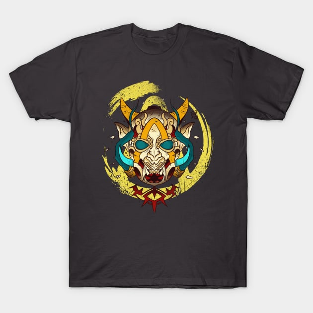 Oni of the Vault T-Shirt by RhunaArt